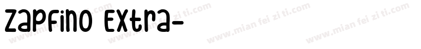 Zapfino Extra字体转换